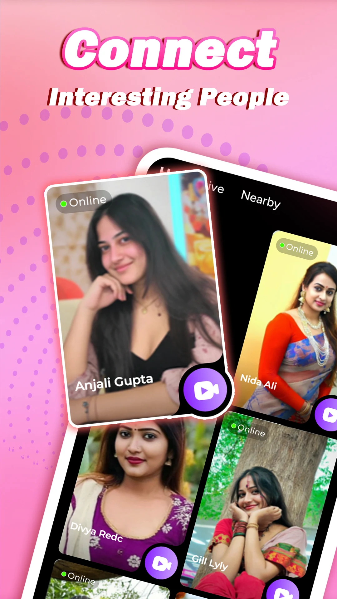 Miloji: Chat Happy People screenshot
